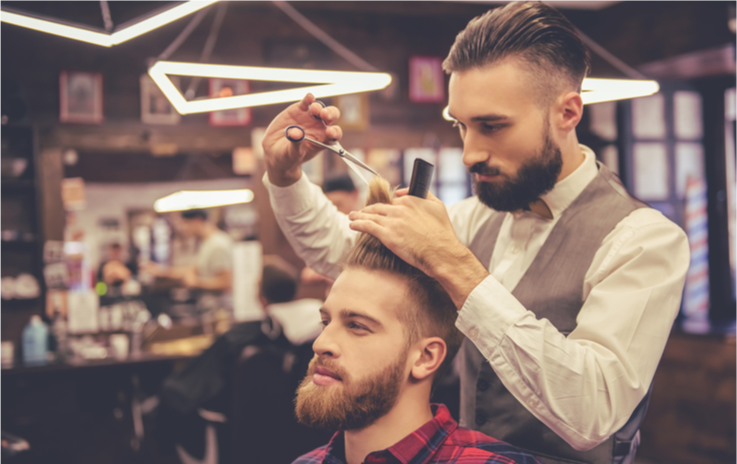 فراگیری اصل های آرایشگری مردانه