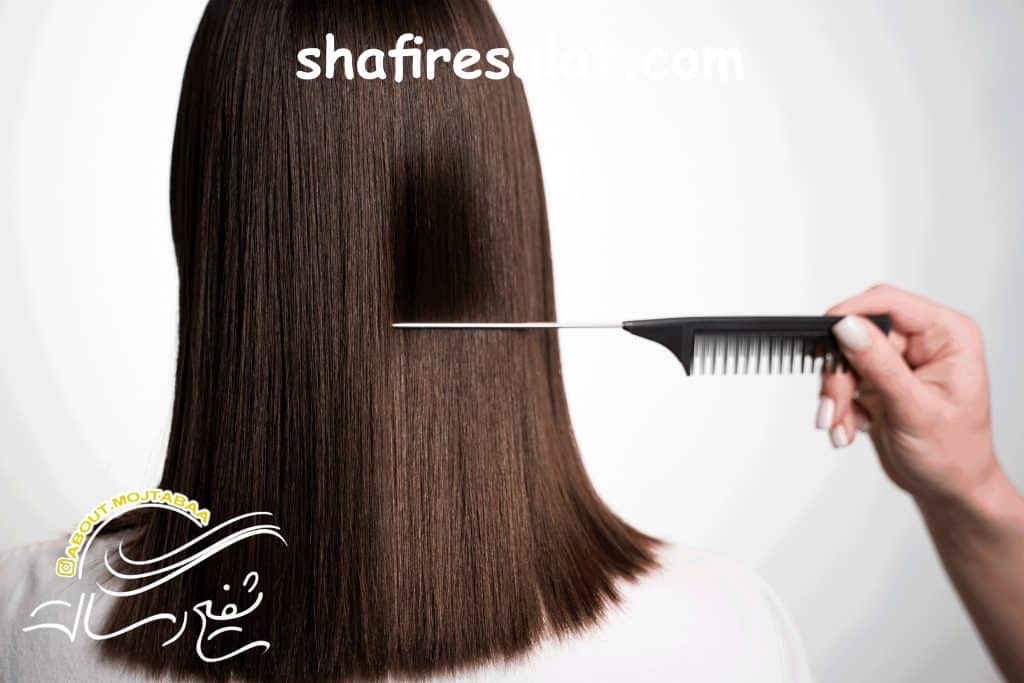 آموزش کراتینه مو مردانه