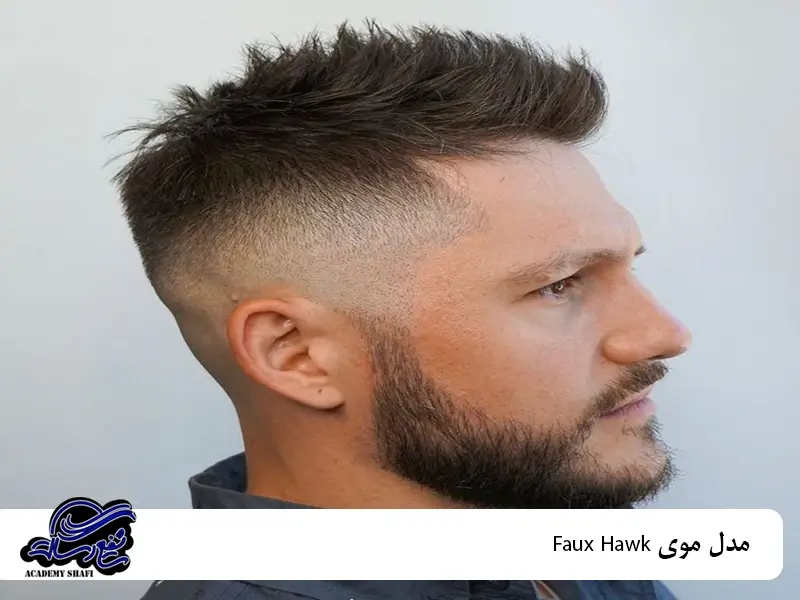 مدل موی Faux Hawk 