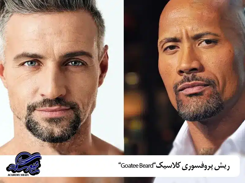 ریش پروفسوری کلاسیک “Goatee Beard”