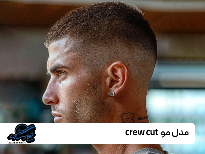 crew cut مدل مو